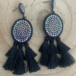 Guadalajara Western Wear Black Tassel