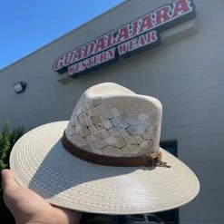 Guadalajara Western Wear Leonardo Royal Palm Straw Hat