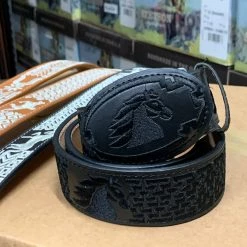 Guadalajara Western Wear Cinto Imitacion De Pita