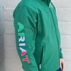 Guadalajara Western Wear Ariat New Team Soft-Shell Mexico Green/Verde Jacket