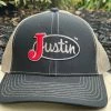 Guadalajara Western Wear Accessories Justin Cap - Black