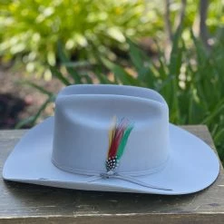 Stetson 6x Spartan Mist Grey Cowboy Felt Hat Sinaloa (Copa Chica Falda/Brim 3.5