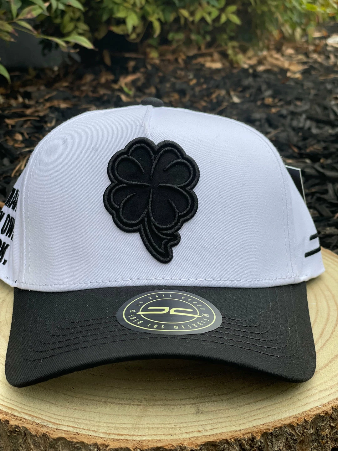 Guadalajara Western Wear Accessories JC Cap - White / Black 3 Guadalajara Western Wear Accessories JC Cap - White / Black