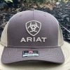 Guadalajara Western Wear Accessories Ariat Richardson Cap - Brown 2 Guadalajara Western Wear Accessories Ariat Richardson Cap - Brown