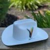Stetson 6x Spartan Premium White Cowboy Felt Hat Sinaloa (Copa Chica Falda/Brim 3.5") Men 1 Stetson 6x Spartan Premium White Cowboy Felt Hat Sinaloa (Copa Chica Falda/Brim 3.5") Men