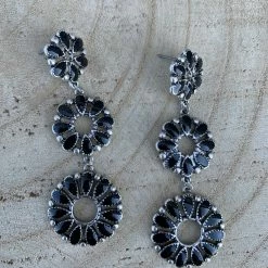 Guadalajara Western Wear Women Black Droplets