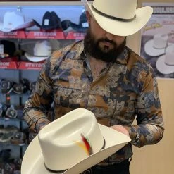 Guadalajara Western Wear Men Cuernos Chuecos 300x Milano With Caiman Hat Band (Exclusive) 17 Guadalajara Western Wear Men Cuernos Chuecos 300x Milano With Caiman Hat Band (Exclusive)