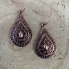 Guadalajara Western Wear Bronze Dangles Women 1 Guadalajara Western Wear Bronze Dangles Women