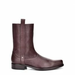 Guadalajara Western Wear Men Cuadra Botin De Venado - Brown