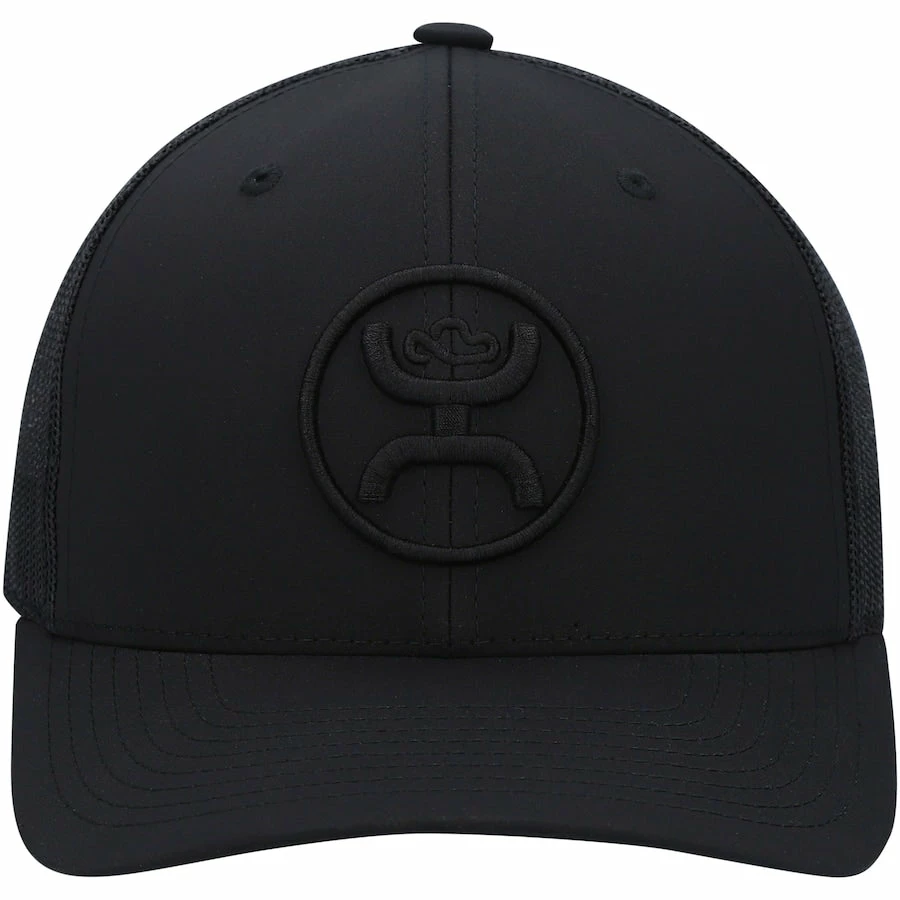 Guadalajara Western Wear Accessories Hooey Classic Trucker Snapback Cap - Black 4 Guadalajara Western Wear Accessories Hooey Classic Trucker Snapback Cap - Black