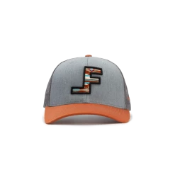 Guadalajara Western Wear Sidewinder Grey/Orange Lane Frost Cap