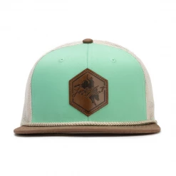 Guadalajara Western Wear Outlaw Teal/Brown Lane Frost Cap Accessories 7 Guadalajara Western Wear Outlaw Teal/Brown Lane Frost Cap Accessories