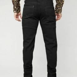 Guadalajara Western Wear Platini Men's Jet Black Slim Boot Cut Jeans - BCJ7843 13 Guadalajara Western Wear Platini Men's Jet Black Slim Boot Cut Jeans - BCJ7843