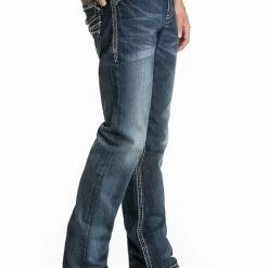 Guadalajara Western Wear Rock Revival Ephal J2 Straight Cut Jean Men 8 Guadalajara Western Wear Rock Revival Ephal J2 Straight Cut Jean Men