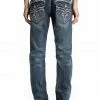 Guadalajara Western Wear Rock Revival Ephal J2 Straight Cut Jean Men