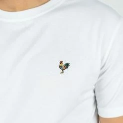 Guadalajara Western Wear Men Gallo T-Shirt White / Blanco - PST7475