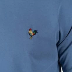 Guadalajara Western Wear Gallo T-Shirt Blue / Azul - PST7845 Men