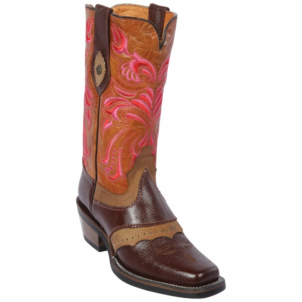 Reywelt Women Quincy Square Toe Western Cowgirl Boots - Q3116207 3 Reywelt Women Quincy Square Toe Western Cowgirl Boots - Q3116207