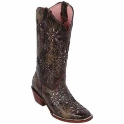 Reywelt Quincy Square Toe Western Cowgirl Boots - Q312L6259 Women