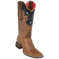 Reywelt Quincy Wide Square Toe Western Cowgirl Boots - Q3222051