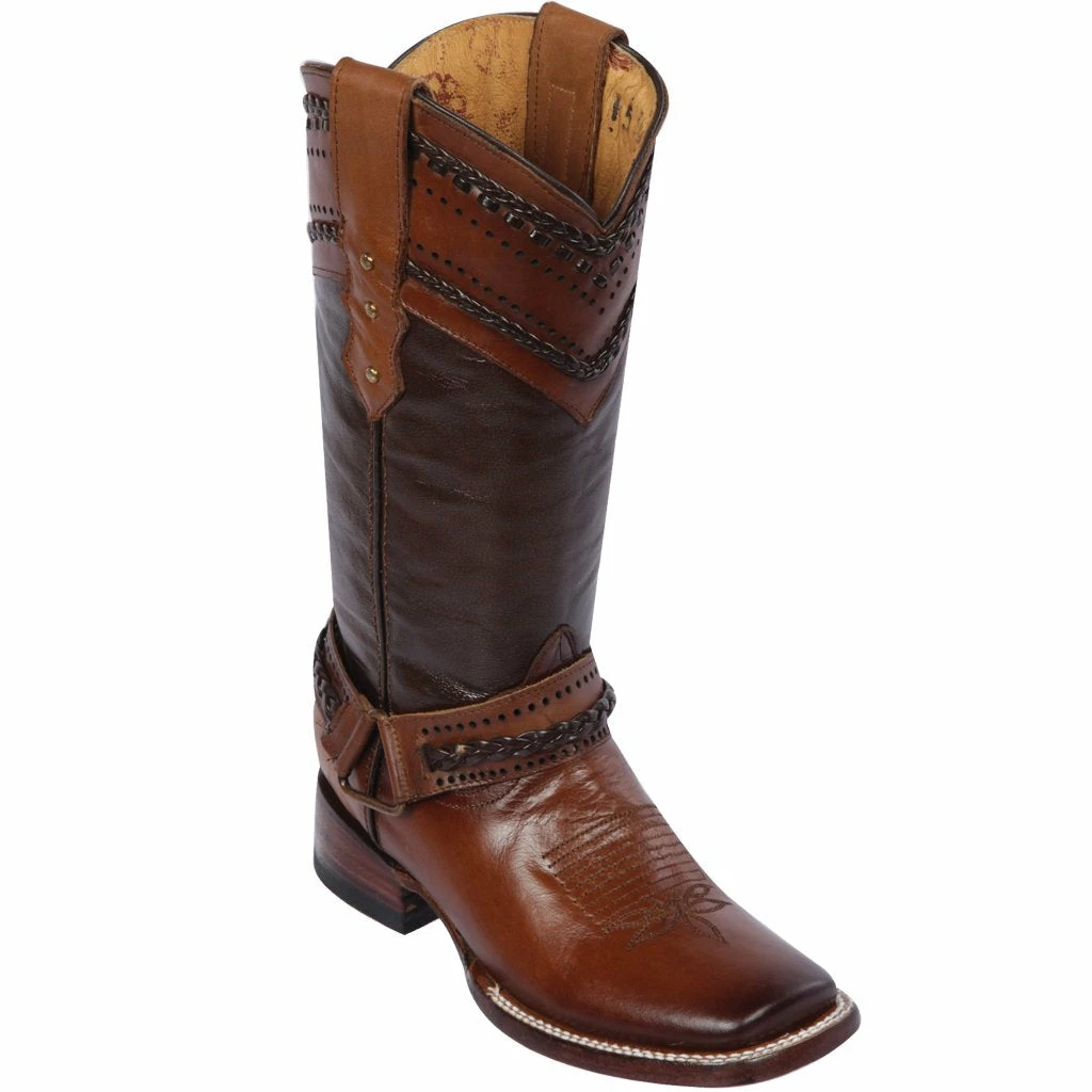 Reywelt Quincy Wide Square Toe Western Cowgirl Boots - Q3224251 Women 4 Reywelt Quincy Wide Square Toe Western Cowgirl Boots - Q3224251 Women
