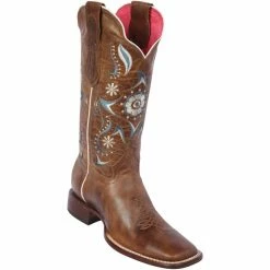 Reywelt Quincy Wide Square Toe Western Cowgirl Boots - Q3225051F