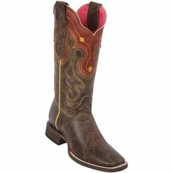 Reywelt Quincy Wide Square Toe Western Cowgirl Boots - Q3225059 Women