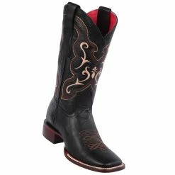 Reywelt Quincy Wide Square Toe Western Cowgirl Boots - Q3225405
