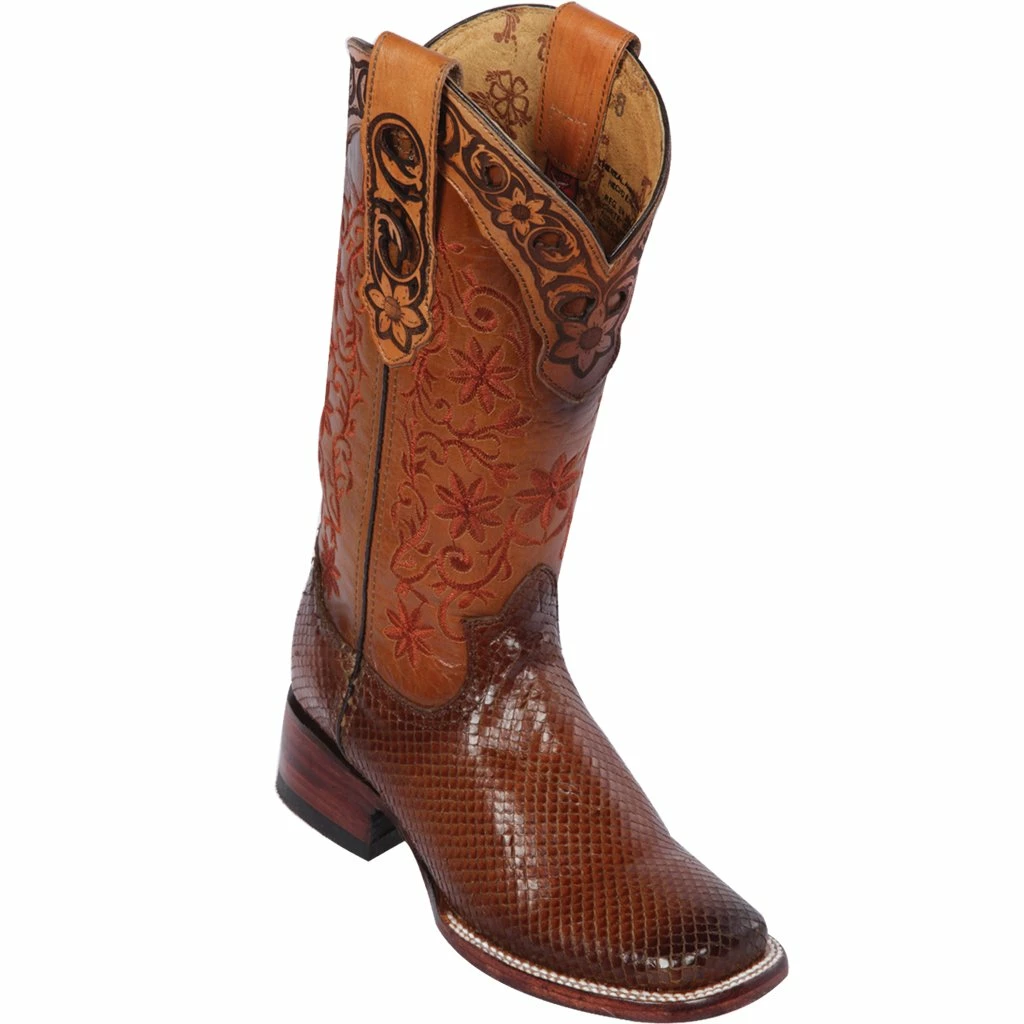 Reywelt Women Quincy Wide Square Toe Western Cowgirl Boots - Q3225703 3 Reywelt Women Quincy Wide Square Toe Western Cowgirl Boots - Q3225703