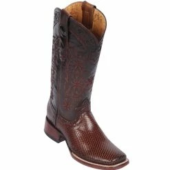 Reywelt Women Quincy Wide Square Toe Western Cowgirl Boots - Q3225707