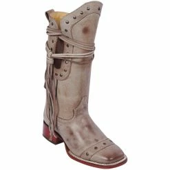 Reywelt Quincy Wide Square Toe Western Cowgirl Boots - Q322B6207 Women