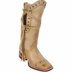 Reywelt Quincy Wide Square Toe Western Cowgirl Boots - Q322B6231 Women