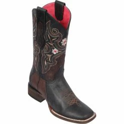 Reywelt Quincy Wide Square Toe Western Cowgirl Boots - Q322F5409 Women