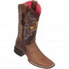 Reywelt Quincy Wide Square Toe Western Cowgirl Boots - Q322F5451 Women 2 Reywelt Quincy Wide Square Toe Western Cowgirl Boots - Q322F5451 Women
