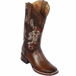 Reywelt Quincy Wide Square Toe Western Cowgirl Boots - Q322T4259 Women