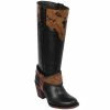 Reywelt Quincy Round Toe Western Cowgirl Boots - Q392705