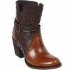 Reywelt Women Quincy Round Toe Western Cowgirl Boots - Q39B8303