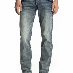 Guadalajara Western Wear Rock Ramiro J201 Straight Cut Jean Men