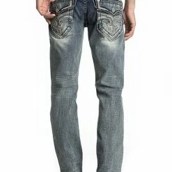 Guadalajara Western Wear Rock Ramiro J201 Straight Cut Jean Men