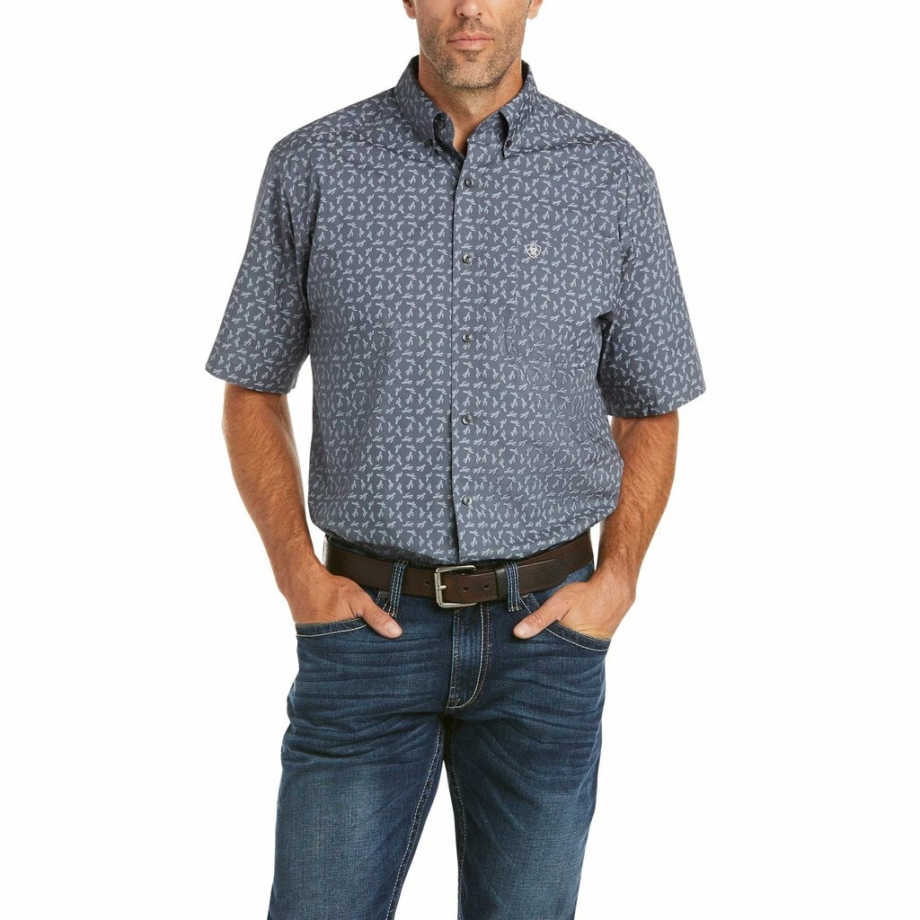 Guadalajara Western Wear Ariat Tarez Rock Climb Classic Fit Short Sleeve Shirt 4 Guadalajara Western Wear Ariat Tarez Rock Climb Classic Fit Short Sleeve Shirt