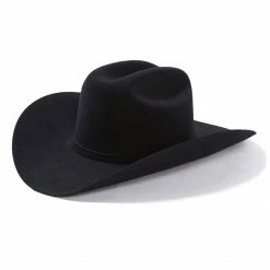 Guadalajara Western Wear Men Stetson El Patron Premier 30x Black Cowboy Felt Hat