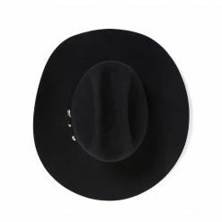 Guadalajara Western Wear Men Stetson El Patron Premier 30x Black Cowboy Felt Hat