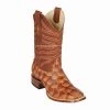 Guadalajara Western Wear Los Altos Cognac Matte Piraruccu Wide Square Toe Cowboy Boots Men 2 Guadalajara Western Wear Los Altos Cognac Matte Piraruccu Wide Square Toe Cowboy Boots Men