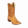 Guadalajara Western Wear Men Los Altos Glossy Buttercup Piraruccu Wide Square Toe Cowboy Boots 1 Guadalajara Western Wear Men Los Altos Glossy Buttercup Piraruccu Wide Square Toe Cowboy Boots