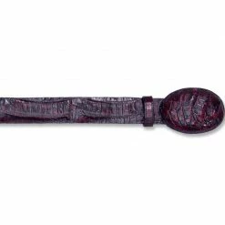 Guadalajara Western Wear Los Altos Caiman Belly Cowboy Belt Men