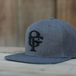 Guadalajara Western Wear Cowboy Fresh Flat Brim Snapback Dark Heather/Black Accessories