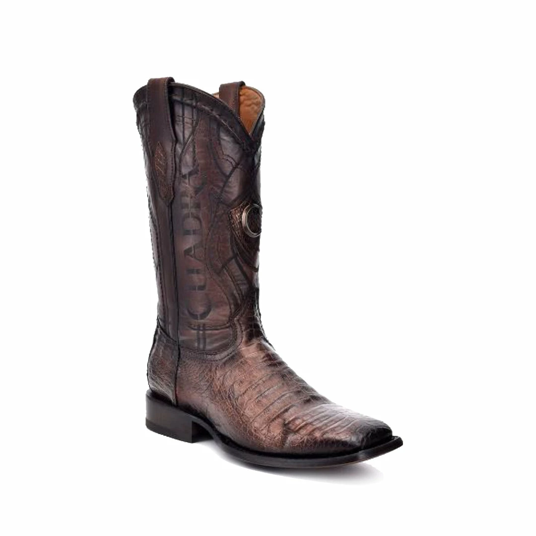 Guadalajara Western Wear Cuadra Paris Cafe Caiman Belly Wide Square Toe Cowboy Boot Men 3 Guadalajara Western Wear Cuadra Paris Cafe Caiman Belly Wide Square Toe Cowboy Boot Men