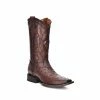 Guadalajara Western Wear Cuadra Men's Square Toe Ostrich Everest Chocolate Cowboy Boot 2 Guadalajara Western Wear Cuadra Men's Square Toe Ostrich Everest Chocolate Cowboy Boot