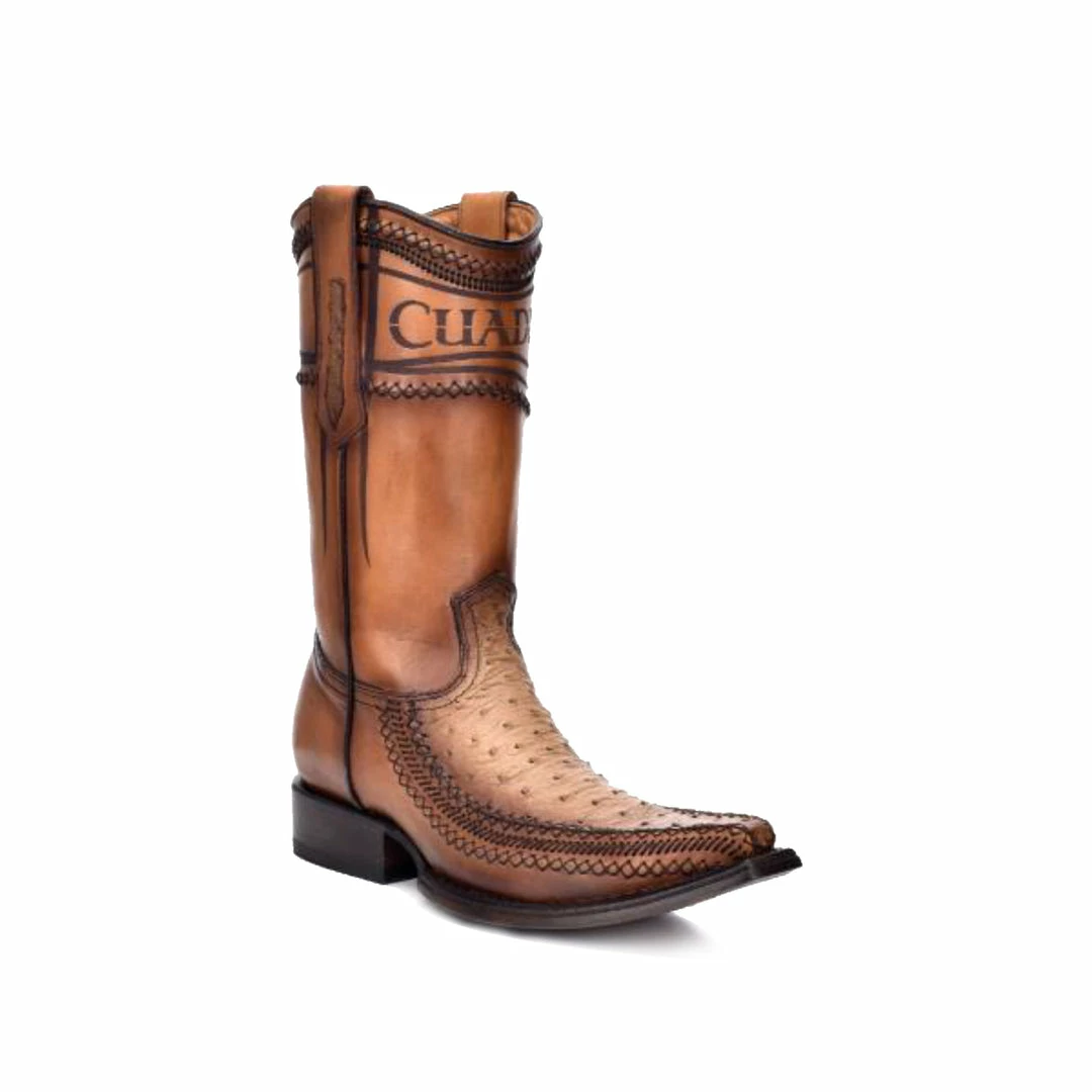 Guadalajara Western Wear Cuadra Ostrich Craft Stitched Western Boot Men 3 Guadalajara Western Wear Cuadra Ostrich Craft Stitched Western Boot Men