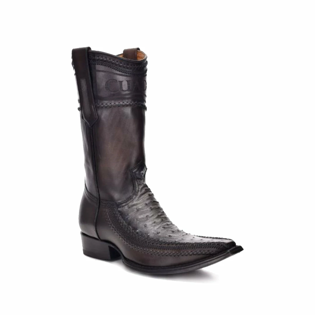 Guadalajara Western Wear Cuadra Ostrich Craft Stitched Western Boot 3 Guadalajara Western Wear Cuadra Ostrich Craft Stitched Western Boot